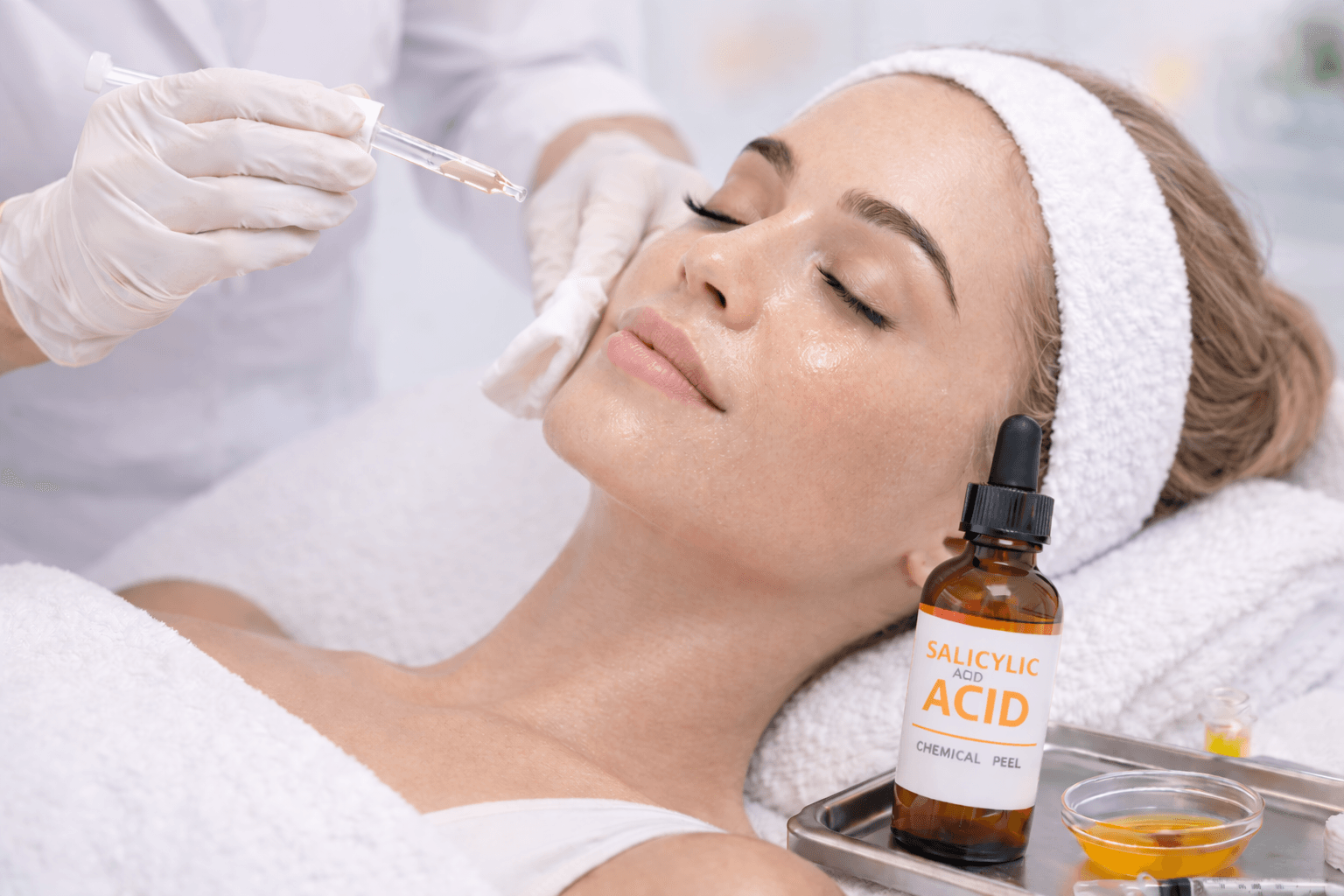 Medical Facial Peel: Salicylic Peel