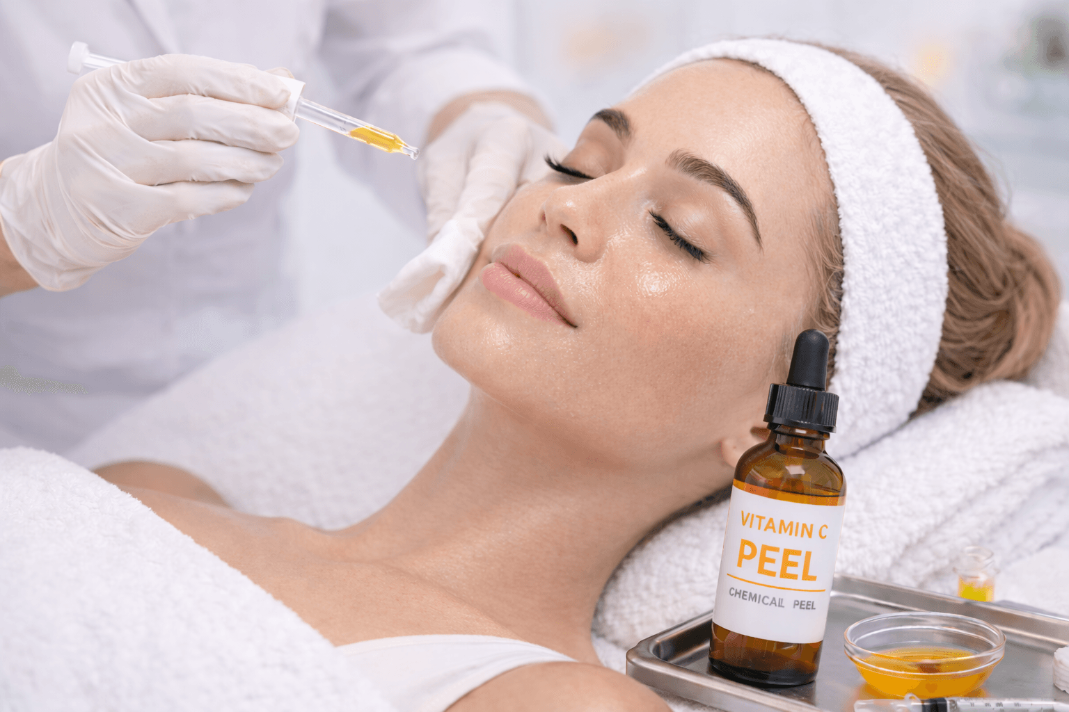 Medical Facial Peel: Vitamin C Peel